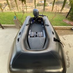 Black 13 foot Custom ordered. Zero Sun Damage. Very very low hours
