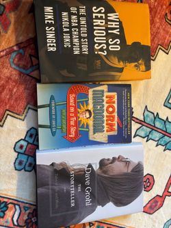 Lot of 3 Celeb Books USED
