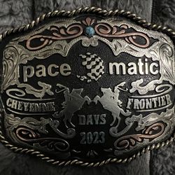 2023 Cheyenne Frontier Days Pacematic Tito’s Custom Belt Buckle