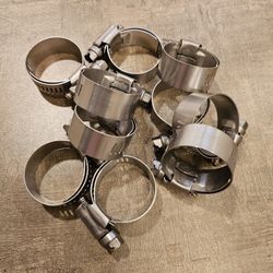 Hose Clamps - Size 10 - Stainless Steel