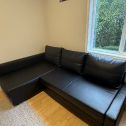 IKEA Friheten Pull Out Sleeper Sectional Couch w/ storage
