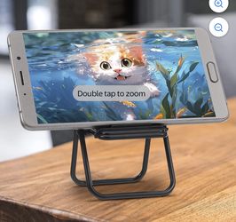 New 11 Black Phone StandFolding Chairs Great For Favors Or Christmas Stuffers