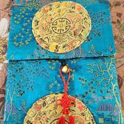 New Vintage Chinese Silk Embroidery Bag