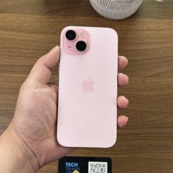 iPhone 15 128Gb Cricket Back Crack 