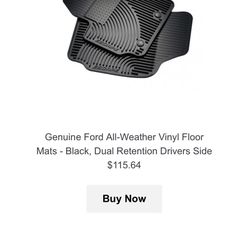 Ford SVT & F150 Truck Matt’s : Excellent Condition