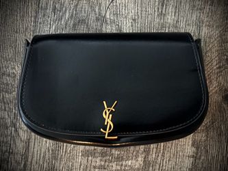aint Laurent Shoulder Bag – Black/Gold Hardware – Brand New