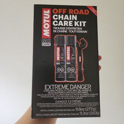 Motul off road chain care kit