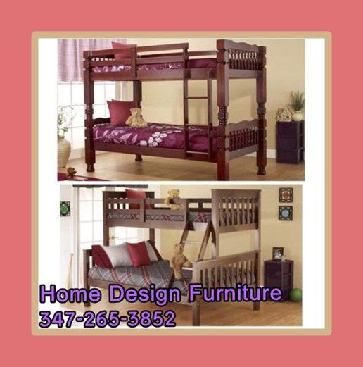 Brand new Bunkbeds with Orthopedic Mattresses For