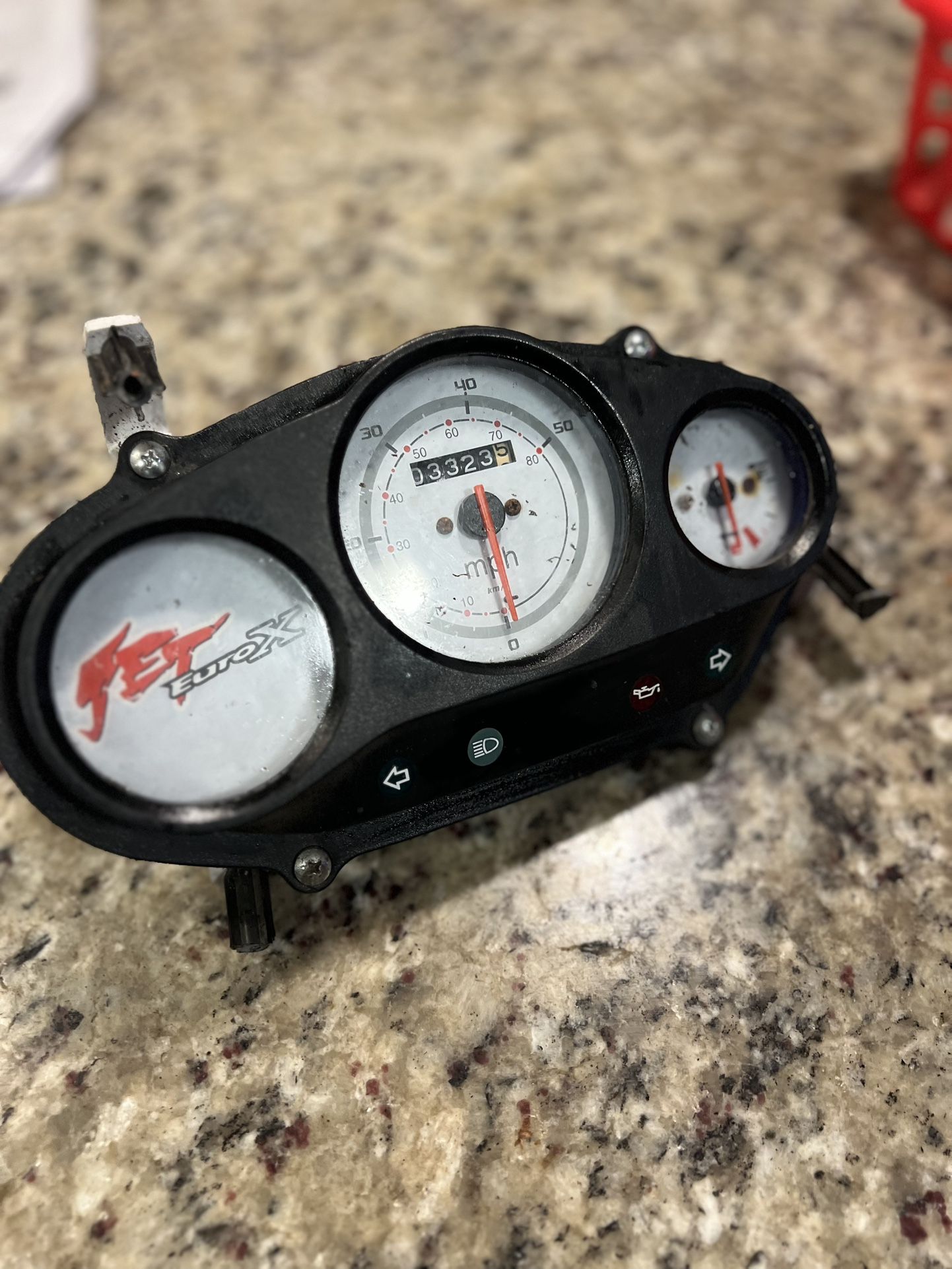 SYM JET EURO X ALL YEAR GAUGES 50cc OLD STOCK