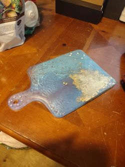Home made epoxy Decorative cutting board!