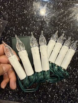 Christmas Candle Flickering Lights 