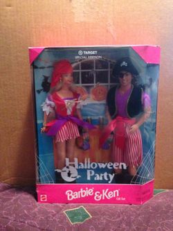 Halloween Barbie and Ken