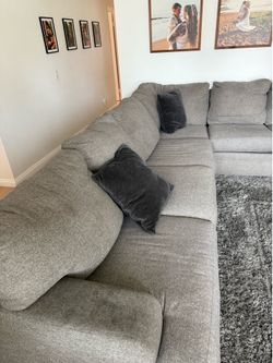 L shape couch