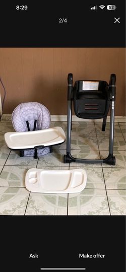 PRACTICALLY NEW GRACO 3 IN 1 CONVERTIBLE HIGH CHAIR!!!!
