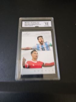 2024 Leaf Special Release - Exclusive Legends Edition Cristiano Ronaldo, Lionel