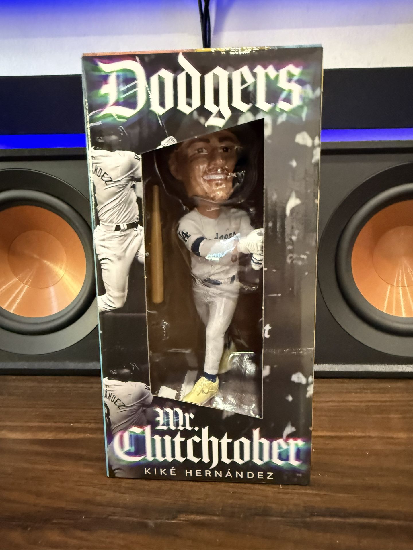 NEW! LA DODGERS KIKE HERNANDEZ BOBBLEHEAD - thefunkyskunk.ie