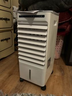 Portable Evaporative Air Cooler with Wheels