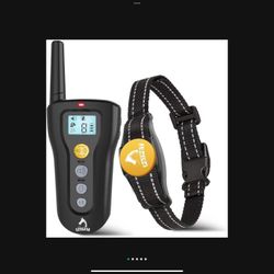 PATPET Vibrating Dog Collar No Shock - Dog Training Collar with Remote Up to 1000ft Range, Rechargeable Waterproof Vibration Collar for Dogs with 3 Tr