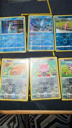 Pokemon Go Holo and Reverse Holo
