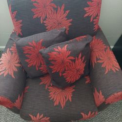 Floral Arm Chair