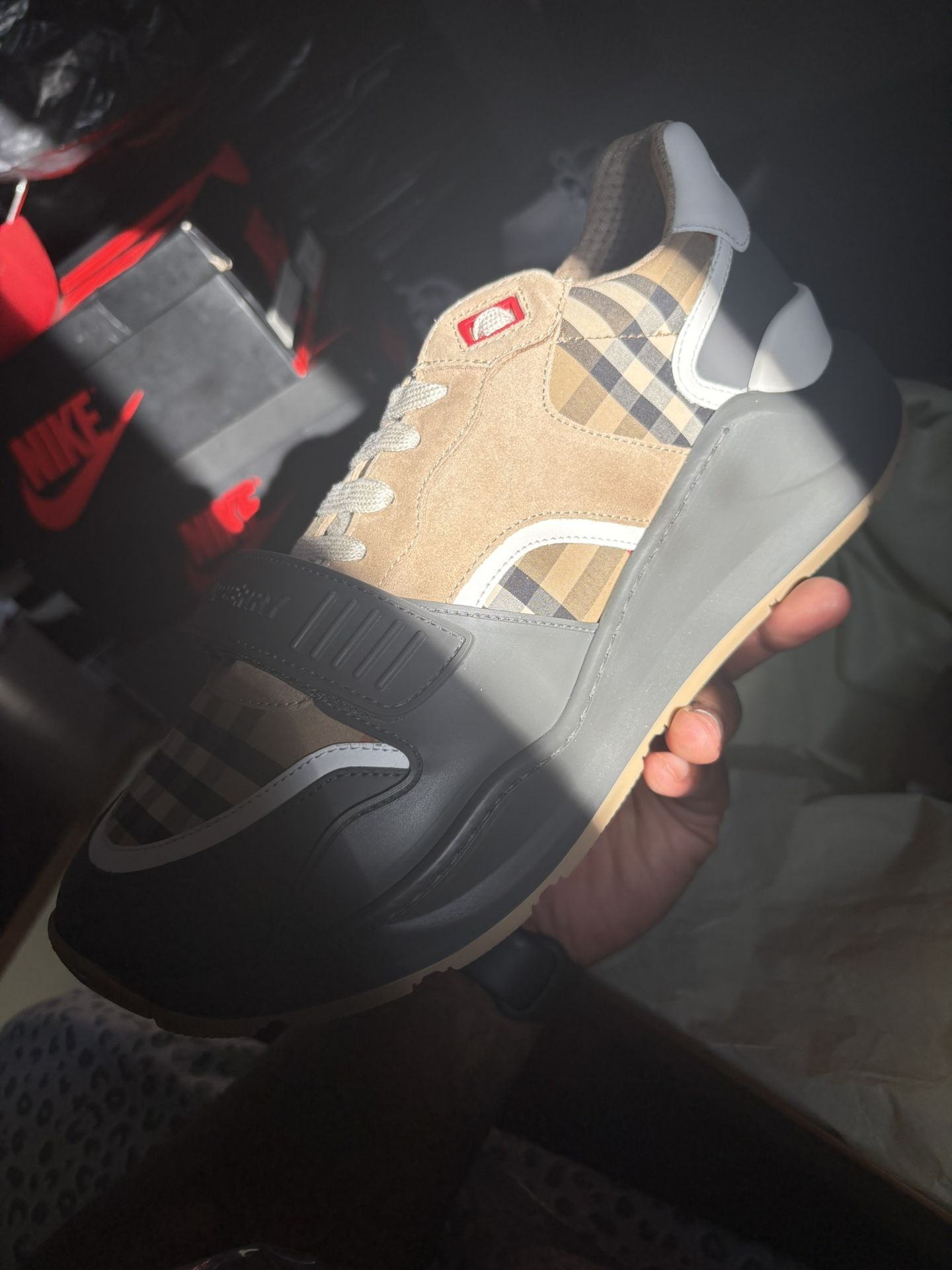 Brand New Never Worn Burberry Sneakers