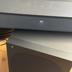 Sony Home Theater System HT SC40 2.1ch Soundbar with Wireless Subwoofer - Black