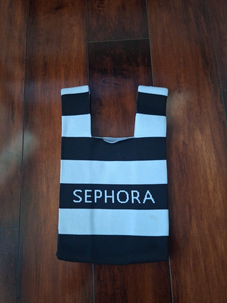 LIMITED EDITION SEPHORA KNITTED TOTE BAG