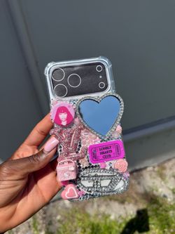 Custom Bedazzled Junk Phone Cases