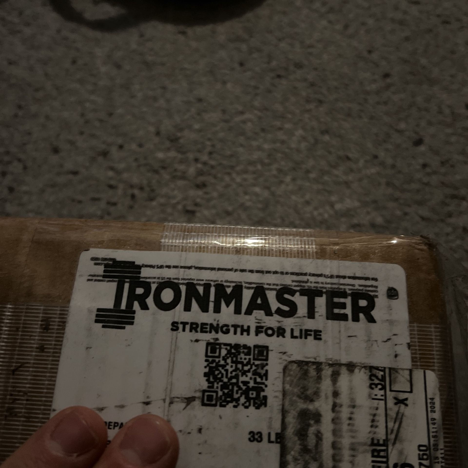 Iron master 75 lb weight set brand new