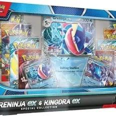 Pokemon Special Collection Boxes – Snorlax EX & Blissey EX/Greninja EX & Kingdra EX