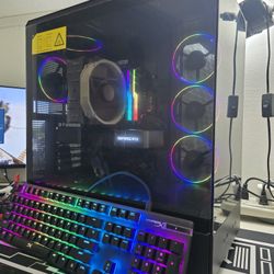 Gaming pc desktop computer intel i9-13900, rtx 3080, 64 gb ram, nvme, wifi, noctua, hyperx bundle