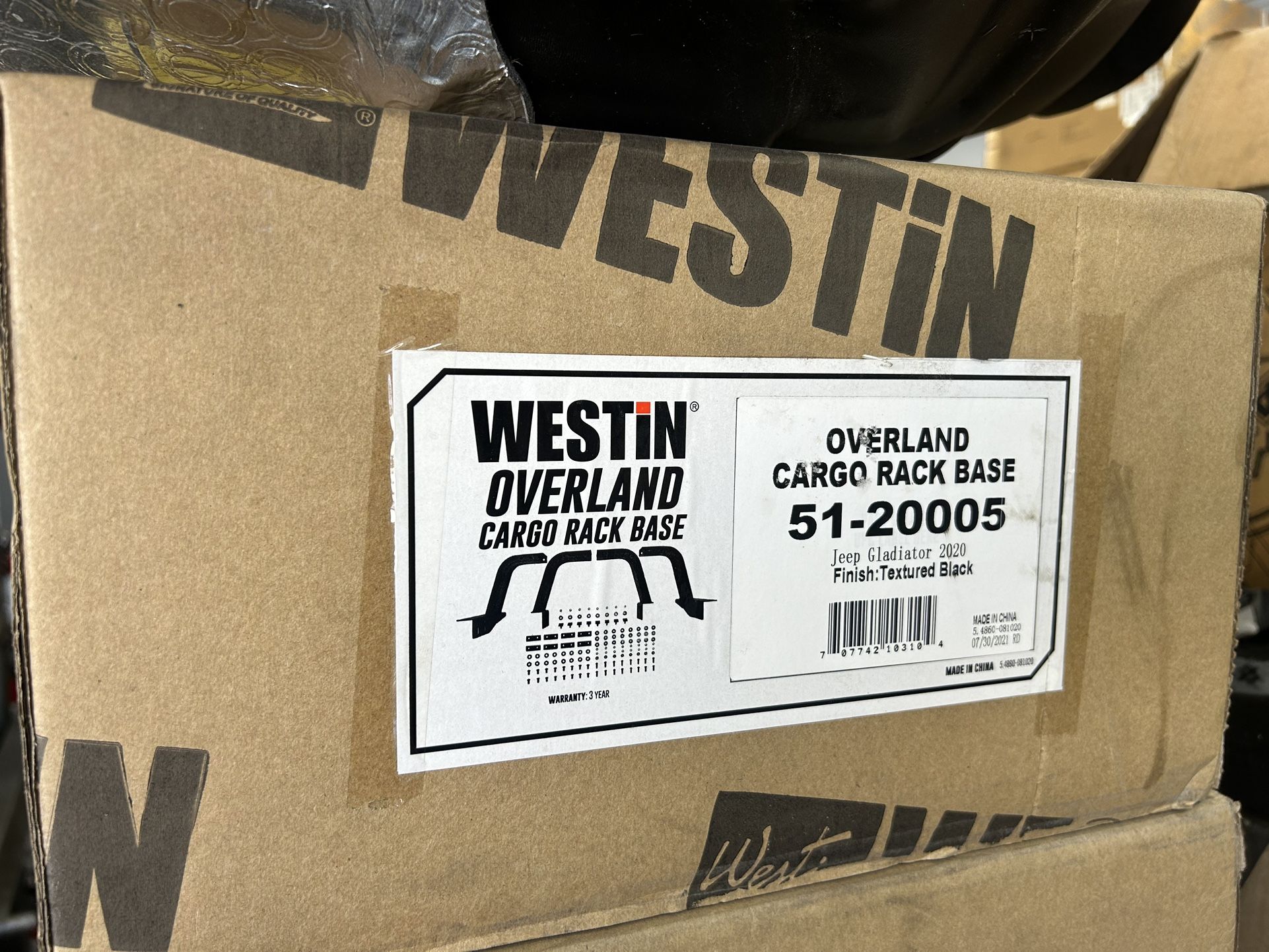 Brand New Jeep Gladiator Westin Overland Cargo Rack Retail $841