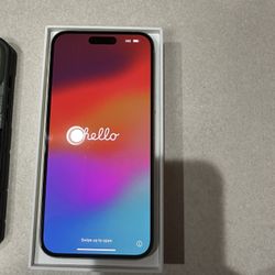 Opened Box New Apple iPhone 15 Plus 