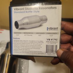 Vibrant Stainless Resonators 