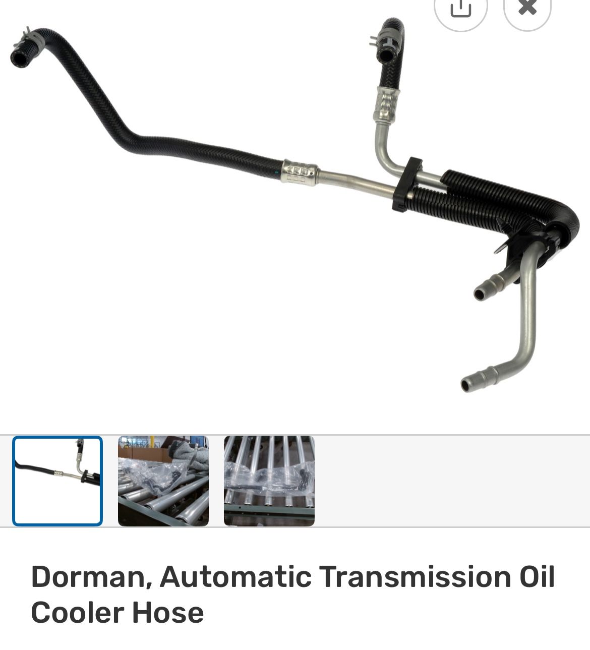 Dorman Automatic Transmission Oil Cooler Hose
