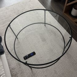 Glass Round Coffee Table
