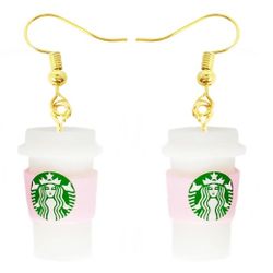 Starbucks Earrings 4 Diferente Colors