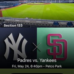 Padres Yankee Section 133