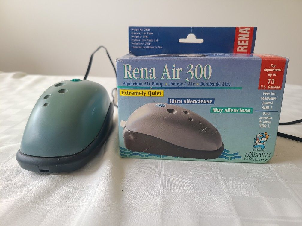 Rena Air 300 Aquarium Air Pump Up To 75 Gallons