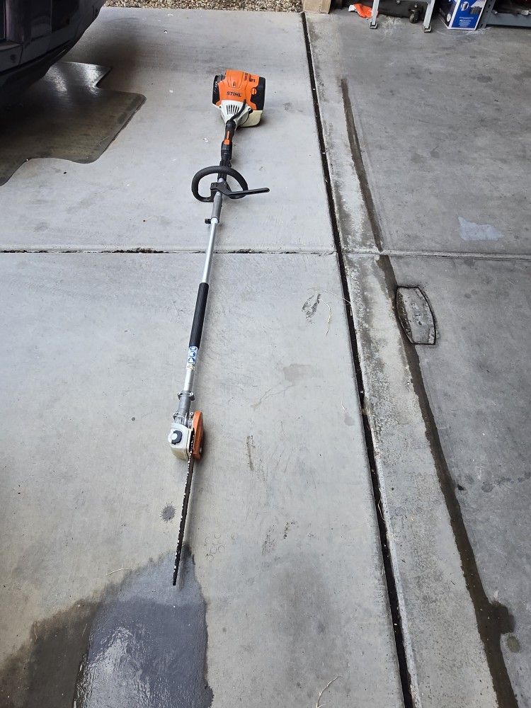 Stihl Pole Saw And Trimmer.  250 Each 