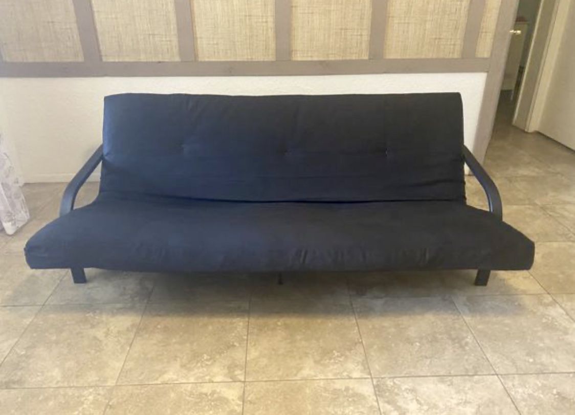 Like new black futon