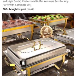 Chafing Dishes Buffet 4 Pack