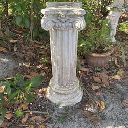 Pair of Concrete Columns