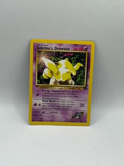 Pokemon Gym Challenge Sabrina’s Drowzee Card #95