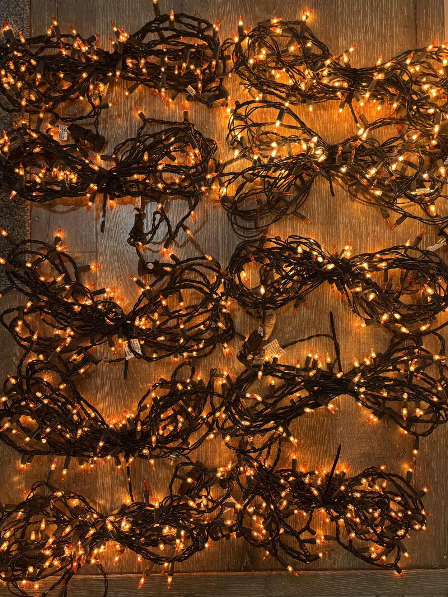 Halloween String Lights - Approx 150 Feet + Long