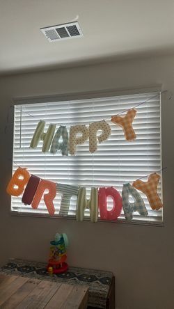 Birthday sign