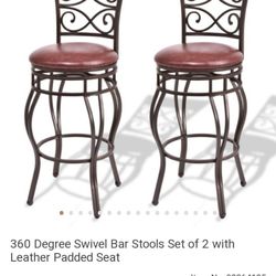 Bar Stools $160 Pair