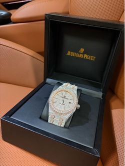 Iced Out AP VVS Moissanite