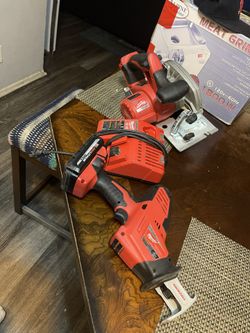 Milwaukee Hackzall & Circular Saw $180