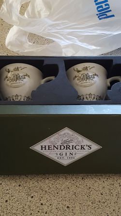 Hendricks gin New coffee cup set